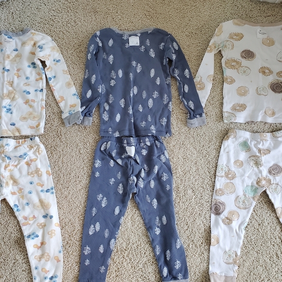 BURT'S BEES KIDS Bundle of 3 Pajamas size 3T - Picture 8 of 9